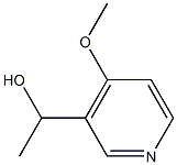 4-甲氧基-ALPHA-甲基-3-吡啶甲醇 结构式