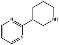 2-(哌啶-3-基)嘧啶 结构式