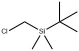 叔丁基二甲基(氯甲基)硅烷 结构式