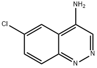 6-氯-4-噌啉胺 结构式