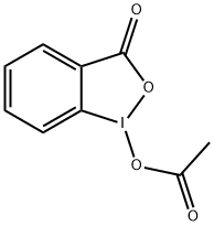 1-乙酸基-1,2-苯碘酰-3-(1H)-酮 结构式