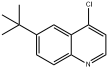 6-tert-Butyl-4-chloro-quinoline 结构式