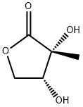 (3R,4R)-二氢-3,4-二羟基-3-甲基-2(3H)-呋喃酮 结构式