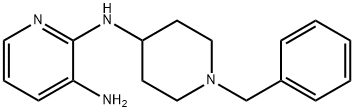 N2-(1-Benzylpiperidin-4-yl)pyridine-2,3-diaMine 结构式