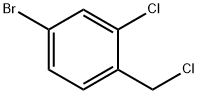4-BroMo-2-chloro-1-(chloroMethyl)benzene 结构式