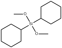 二环己基二甲氧基硅烷 结构式