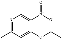 4-Ethoxy-2-Methyl-5-nitropyridine 结构式