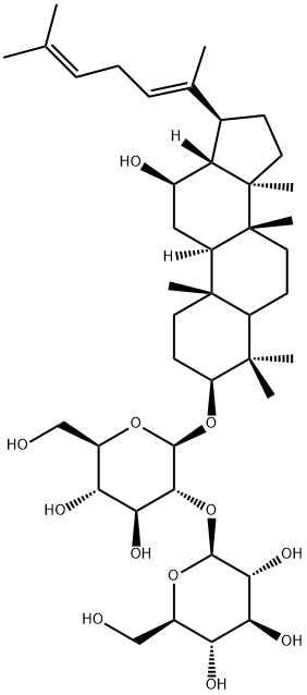 人参皂苷 RG5 结构式