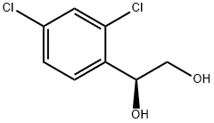 (S)-1-(2,4-二氯苯基)-1,2-乙二醇 结构式