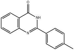 2-(对甲苯基)喹唑啉-4(1H)-酮 结构式