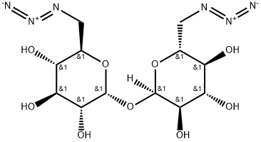 6,6'-二叠氮基-6,6'-二脱氧海藻糖 结构式