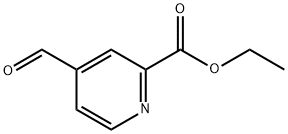 4-甲酰基吡啶甲酸乙酯 结构式