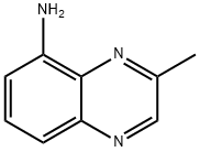 3-甲基-5-喹喔啉胺 结构式