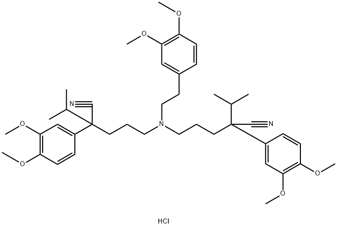 维拉帕米杂质D 结构式