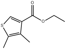 ethyl 4,5-diMethylthiophene-3-carboxylate 结构式