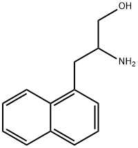 2-氨基-3-(1-萘基)丙醇 结构式