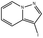 3-碘吡唑并[1,5-A]吡啶 结构式