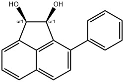 )-顺式-3-苯基苊-1,2-二醇 结构式