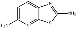 噻唑并[5,4-B]吡啶-2,5-二胺 结构式