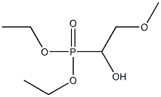 diethyl (1-hydroxy-2-Methoxyethyl)phosphonate 结构式