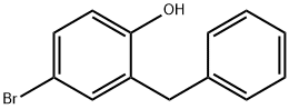 2-苄基-4-溴苯酚 结构式