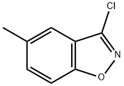 3-氯-5-甲基苯并[D]异恶唑 结构式