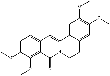 8-氧巴马亭 结构式