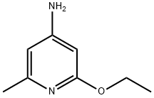 2-乙氧基-6-甲基吡啶-4-胺 结构式