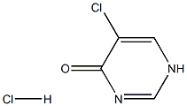 5-ChloropyriMidin-4(1H)-one hydrochloride 结构式