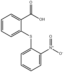 2-(2-硝基苯硫基)苯甲酸 结构式