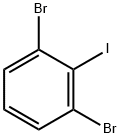 1,3-二溴-2-碘苯 结构式