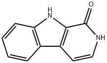 2,9-二氢-1H-吡啶并[3,4-B]吲哚-1-酮 结构式