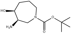 (3R,4S)-tert-Butyl 3-aMino-4-hydroxyazepane-1-carboxylate