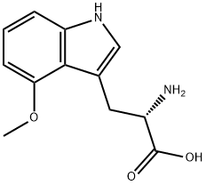 4-甲氧基色氨酸 结构式