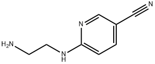 6-((2-氨基乙基)氨基)烟腈 结构式