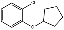 1-Chloro-2-cyclopentyloxy-benzene 结构式