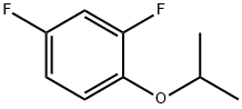 2-(2',4'-二氟苯氧基)丙烷 结构式