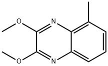 2,3-二甲氧基-5-甲基喹喔啉 结构式