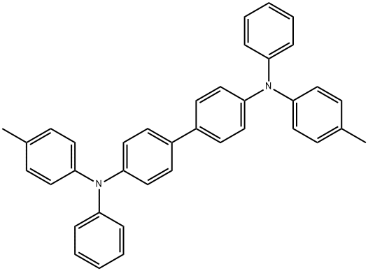 N,N'-二苯基-N,N'-双(4-甲基苯基)- 4,4'-联苯二胺 结构式