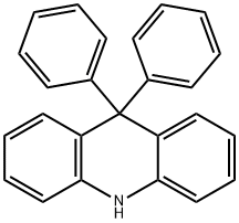 9,10-二氢-9,9-二苯基吖啶 结构式