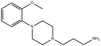1-(3-氨基丙基)-4-(2-甲氧基苯基)哌嗪-二草酸 结构式