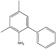 3,5-二甲基-[1,1'-联苯]-2-胺 结构式
