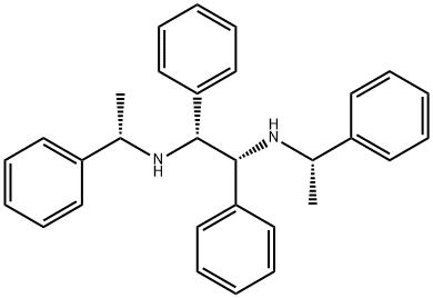1R,2R-bis[(1S)-1-phenylethyl]-1,2-diphenyl-1,2-EthanediaMine 结构式