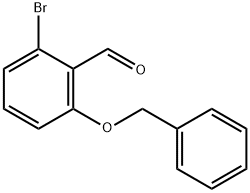 2-(benzyloxy)-6-broMobenzaldehyde 结构式