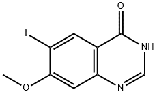 6-IODO-7-METHOXYQUINAZOLIN-4(3H)-ONE 结构式