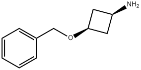 顺式-3-苄氧基环丁胺 结构式