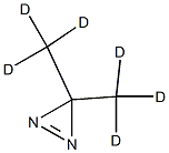 3,3-二(三氘代甲基)-3H-双吖丙啶 结构式