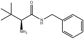 (2S)-2-AMINO-3,3-DIMETHYL-N-(PHENYLMETHYL)-BUTANAMIDE 结构式