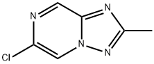 6-氯-2-甲基-[1,2,4]三唑并[1,5-A]吡嗪 结构式