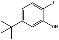 5-(叔丁基)-2-碘苯酚 结构式